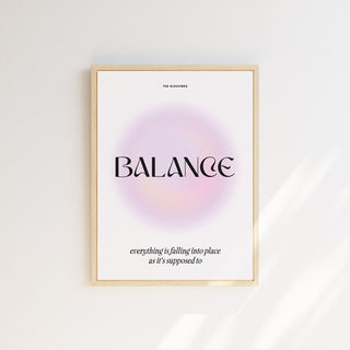 Poster BALANCE – A4