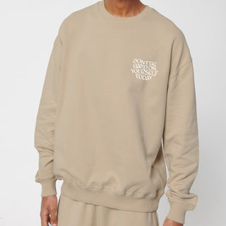 Oversized unisex Pullover SELF