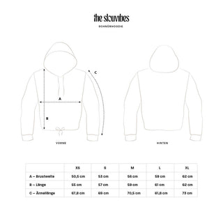 Hoodie Größentabelle | The slouvibes
